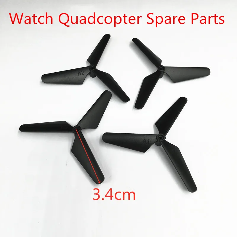 New Arrival Watch Quadcopter R/C Interactive Induction Drone Toys Spare Parts three-leaf three leaves Blade Propellers Props A B
New Arrival Watch Quadcopter R/C Interactive Induction Drone Toys Spare Parts three-leaf three leaves Blade Propellers Props A B