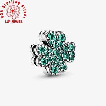 2020 Spring New 925 Sterling Silver Beads Pave Setting Four-Leaf Clip Charms fit Original Pandora Bracelets Women DIY Jewelry
2020 Spring New 925 Sterling Silver Beads Pave Setting Four-Leaf Clip Charms fit Original Pandora Bracelets Women DIY Jewelry