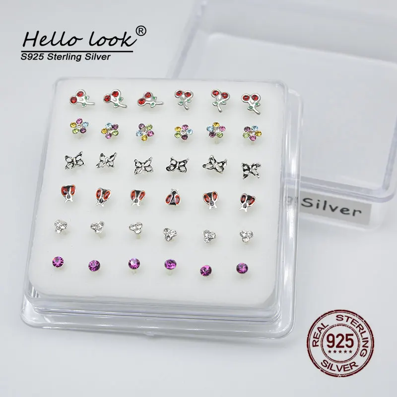 Серьги-гвоздики HelloLook для носа для девочек, серебристые кольца-гвоздики для носа, кольца для пирсинга на перегородку, ювелирные изделия для тела в виде ноздрей
Серьги-гвоздики HelloLook для носа для девочек, серебристые кольца-гвоздики для носа, кольца для пирсинга на перегородку, ювелирные изделия для тела в виде ноздрей