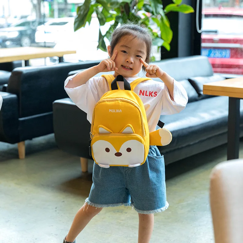 Children Parent And Child Backpack 2019 New Style Adorable Cartoon Small Fox Canvas Bag Korean-style Kindergarten Schoolbag
Children Parent And Child Backpack 2019 New Style Adorable Cartoon Small Fox Canvas Bag Korean-style Kindergarten Schoolbag