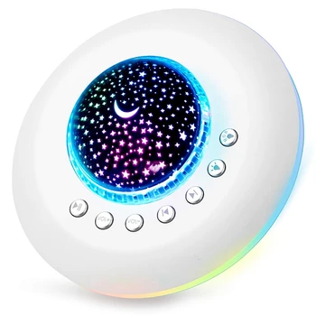 White Noise Machine Baby, Sleep Sound Machine - 20 Non-Looping Soothing Nature Sounds/Lullaby, 10 Modes Star Projector Night Lig
White Noise Machine Baby, Sleep Sound Machine - 20 Non-Looping Soothing Nature Sounds/Lullaby, 10 Modes Star Projector Night Lig