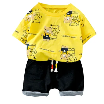 Fashion New Summer Baby Girl Clothes Children Boy Cotton Cartoon T Shirt Shorts 2Pcs/sets Toddler Casual Costume Kids Tracksuits
Fashion New Summer Baby Girl Clothes Children Boy Cotton Cartoon T Shirt Shorts 2Pcs/sets Toddler Casual Costume Kids Tracksuits