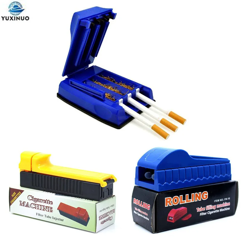 

Portable Manual Cigarette Puller 1/2/3 Tube Tobacco Roller Cone Rolling Machine Smoking Rolling Papers Cigarette Maker DIY Tools