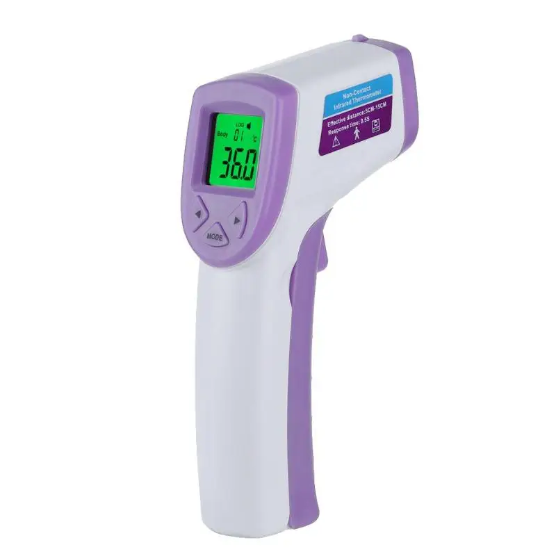 Non-contact Portable Handheld Infrared Body Thermometer with LCD Backlight