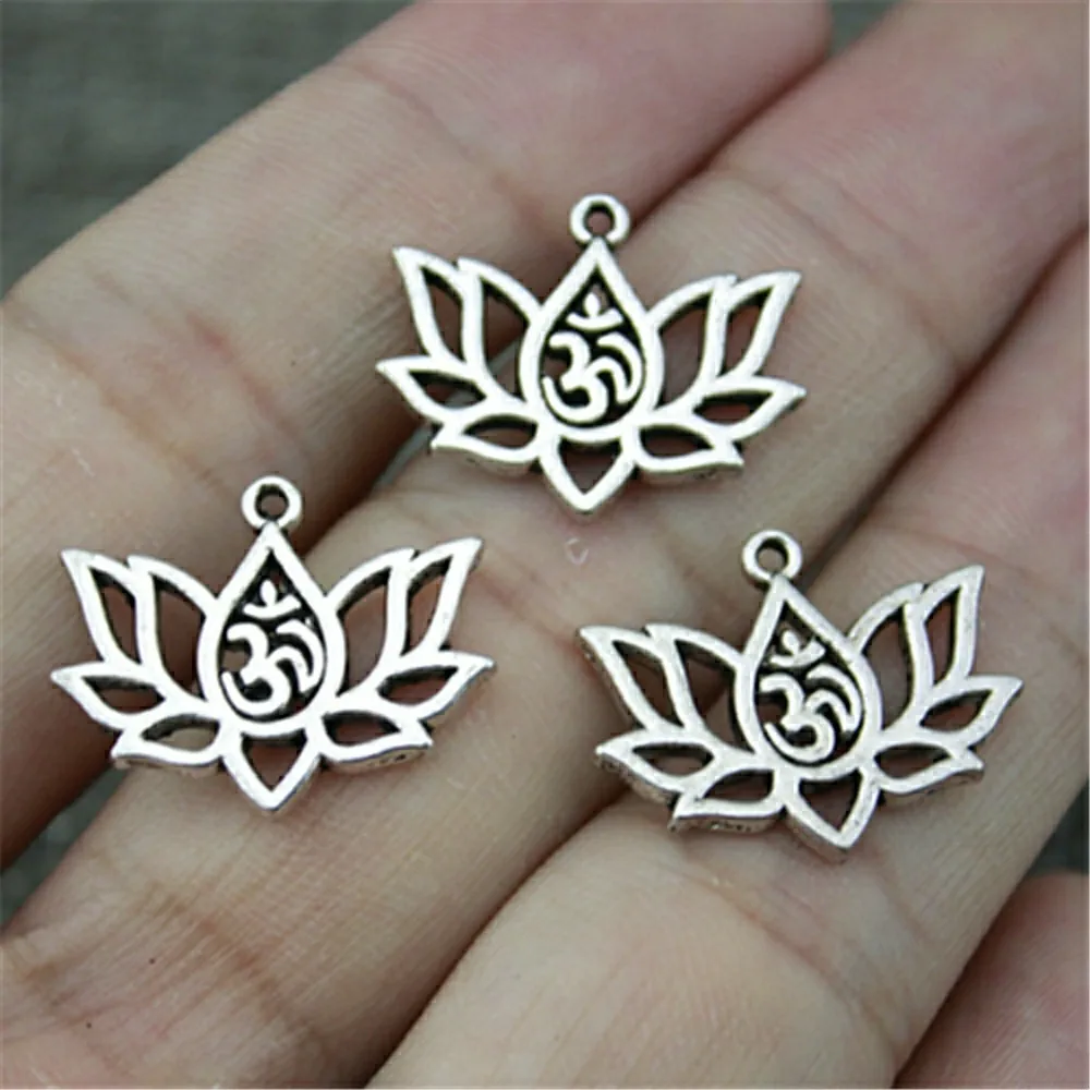 WYSIWYG 15pcs 21x17mm Lotus Om Yoga Charms Yoga Charms Om Sign Lotus Yoga Om Charms For Jewelry Making
WYSIWYG 15pcs 21x17mm Lotus Om Yoga Charms Yoga Charms Om Sign Lotus Yoga Om Charms For Jewelry Making