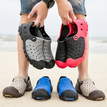 Men Water Shoes Aqua Shoes Beach for Men Beach Sandals Hollow Out Casual Breathable Slippers Surf Sneakers Flats Upstream Shoes 
Men Water Shoes Aqua Shoes Beach for Men Beach Sandals Hollow Out Casual Breathable Slippers Surf Sneakers Flats Upstream Shoes