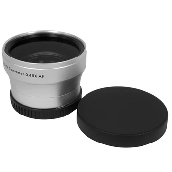 NEWYI High Resolution Camera Camcorder Lens 40.5mm 0.45X WIDE Angle + Macro Conversion LENS 40.5 0.45 Silver
NEWYI High Resolution Camera Camcorder Lens 40.5mm 0.45X WIDE Angle + Macro Conversion LENS 40.5 0.45 Silver