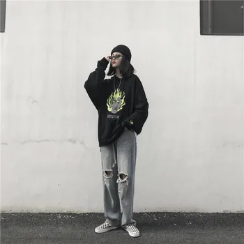 Black Harajuku Japan Hoodie Men Women Winter Punk Oversized Sweatshirt Autumn Cool Hip Hop Devil Print Hoodie Streetwear Female
Black Harajuku Japan Hoodie Men Women Winter Punk Oversized Sweatshirt Autumn Cool Hip Hop Devil Print Hoodie Streetwear Female