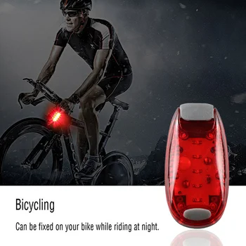 Multifunctional Bicycle Taillight Outdoor Riding 5LED Backpack Light Warning Light Helmet Light for Cycling Other Outdoor Sports
Multifunctional Bicycle Taillight Outdoor Riding 5LED Backpack Light Warning Light Helmet Light for Cycling Other Outdoor Sports