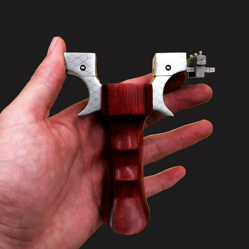 Powerful Hunting Slingshot Stainless Steel Catapul Fast Pressure Flat Leather Slingshot Outdoor Precision Shooting Hunting Gear
Powerful Hunting Slingshot Stainless Steel Catapul Fast Pressure Flat Leather Slingshot Outdoor Precision Shooting Hunting Gear
