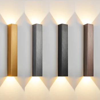 Modern minimalist LED wall lamp interior background lamp bedroom bedside study bathroom aisle stairwell wall lamp lighting
Modern minimalist LED wall lamp interior background lamp bedroom bedside study bathroom aisle stairwell wall lamp lighting