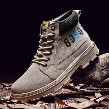 New Men Boots Leather Waterproof Lace Up Military Boots Men Winter Ankle Lightweight Shoes for Men Winter Casual Non Slip
New Men Boots Leather Waterproof Lace Up Military Boots Men Winter Ankle Lightweight Shoes for Men Winter Casual Non Slip