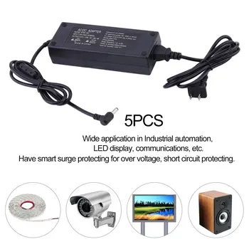 12V 10A Transformer AC DC Power Supply Adapter For LED Strips Converter Adapters Short Circuit Protecting Adapter US Plug
12V 10A Transformer AC DC Power Supply Adapter For LED Strips Converter Adapters Short Circuit Protecting Adapter US Plug