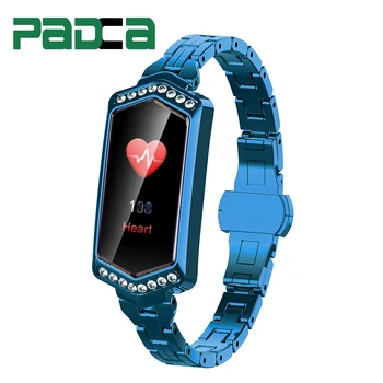 PADCA Female Smart Watch Metal Sport Fitness Bracelet Watches Cluse Female Bluetooth For Android IOS Fitness Women's Smartwatch
PADCA Female Smart Watch Metal Sport Fitness Bracelet Watches Cluse Female Bluetooth For Android IOS Fitness Women's Smartwatch