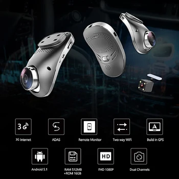Hidden USB Dash Camera ADAS Driving Recorder 3G WiFi Recorder Dual Lens Remote Monitoring GPS Vehicle Data Recorder Dashcam C1
Hidden USB Dash Camera ADAS Driving Recorder 3G WiFi Recorder Dual Lens Remote Monitoring GPS Vehicle Data Recorder Dashcam C1
