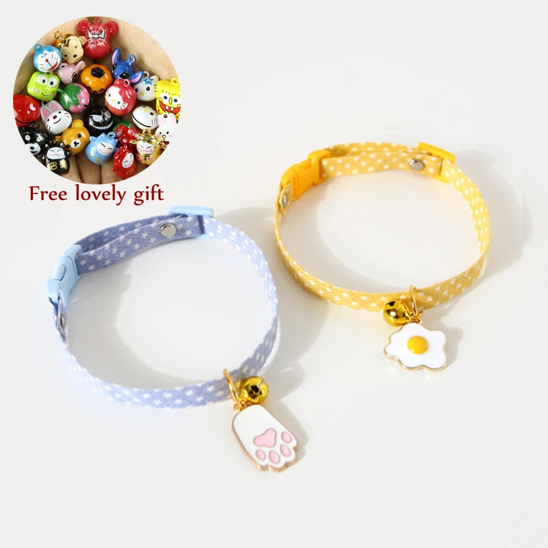 Kitten Collar with Bell Cut Cat Collars Breakaway Adjustable Cats Collar Puppy Collar Pet Supplies Collier Pour Chat for Kittens
Kitten Collar with Bell Cut Cat Collars Breakaway Adjustable Cats Collar Puppy Collar Pet Supplies Collier Pour Chat for Kittens