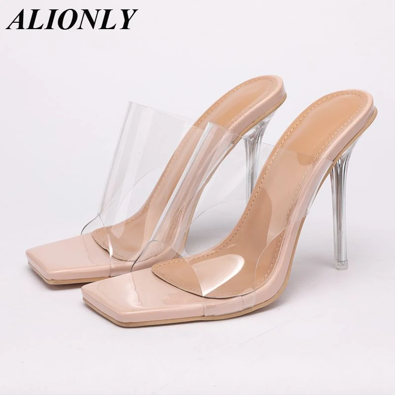 Тапочки Alionly женские на высоком каблуке, модные пикантные прозрачные Шлепанцы из ПВХ, обувь для вечеринки, лето 2022
Тапочки Alionly женские на высоком каблуке, модные пикантные прозрачные Шлепанцы из ПВХ, обувь для вечеринки, лето 2022