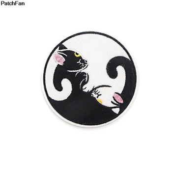 20pcs/lot A3751 Patchfan DIY Cartoon Couple Cat Badges Embroidery Patch Applique Iron Or Sewing Decorative Patches For Kid Gift
20pcs/lot A3751 Patchfan DIY Cartoon Couple Cat Badges Embroidery Patch Applique Iron Or Sewing Decorative Patches For Kid Gift