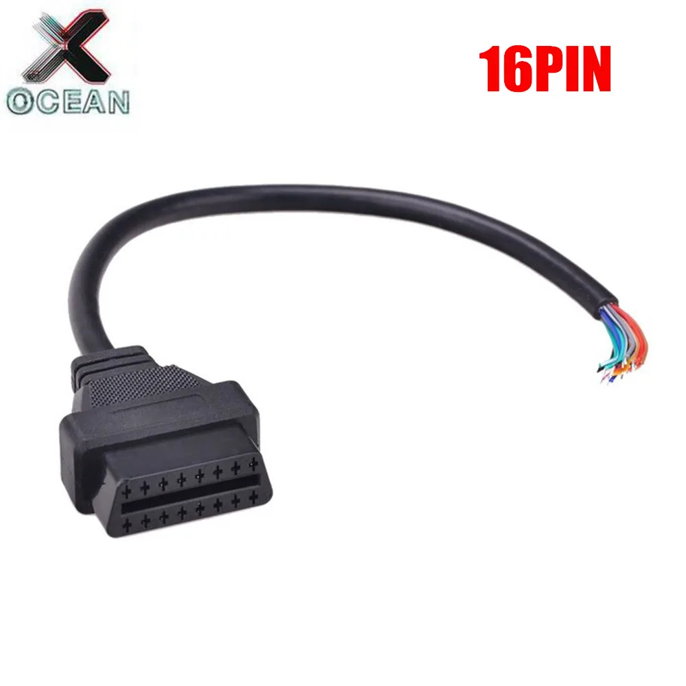 30cm 16Pin Female/Male Opening Cable Connector For ELM327 Extension Adapter OBD Cable OBDII OBD ODB2 OBD 2 Adaptor 16Pin Female
30cm 16Pin Female/Male Opening Cable Connector For ELM327 Extension Adapter OBD Cable OBDII OBD ODB2 OBD 2 Adaptor 16Pin Female