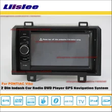 Автомагнитола для Pontiac Vibe AM FM CD DVD плеер GPS HD сенсорный экран ТВ