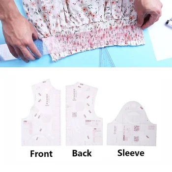 1:3 Fashion Ruler for Design in Notebook Small Fashion Cloth Pattern Design Ruler; Tailor Sewing Pattern Making Tools for a Doll
1:3 Fashion Ruler for Design in Notebook Small Fashion Cloth Pattern Design Ruler; Tailor Sewing Pattern Making Tools for a Doll