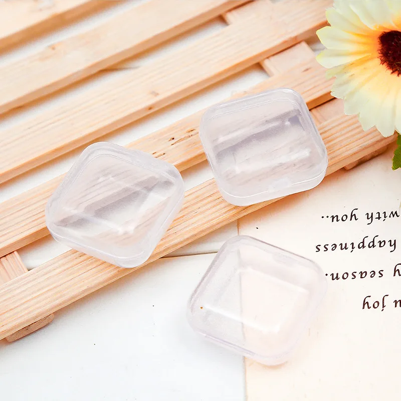 10/25 PCS Mini Transparent Plastic Box Jewelry Earplugs Medicine Storage Box Container Separate Storage Box Small Gift Box
10/25 PCS Mini Transparent Plastic Box Jewelry Earplugs Medicine Storage Box Container Separate Storage Box Small Gift Box