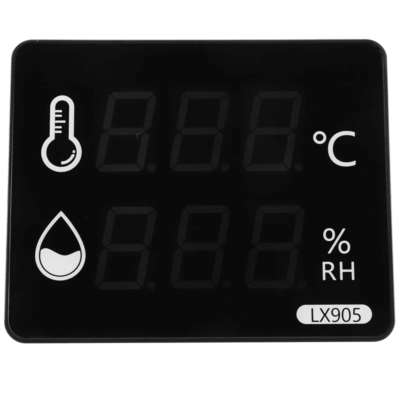 LED Panel Indoor Temperature and Humidity Meter Wall Mounted Digital Industrial Temperature and Humidity Display Panel
LED Panel Indoor Temperature and Humidity Meter Wall Mounted Digital Industrial Temperature and Humidity Display Panel