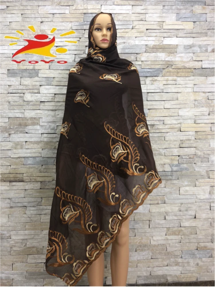 2021 Африканский женский хлопковый шарф, удобный мягкий мусульманский шарф с вышивкой, шали, палантины, Lslamic Abaya, хиджабы HB099
2021 Африканский женский хлопковый шарф, удобный мягкий мусульманский шарф с вышивкой, шали, палантины, Lslamic Abaya, хиджабы HB099