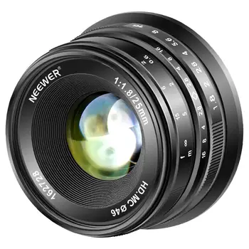 Neewer 25mm f/1.8 Large Aperture Wide Angle Lens Manual Focus Prime Fixed Lens Compatible with Olypums Panasonic Micro 4/3 Mount
Neewer 25mm f/1.8 Large Aperture Wide Angle Lens Manual Focus Prime Fixed Lens Compatible with Olypums Panasonic Micro 4/3 Mount