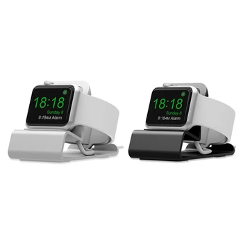 2 Pcs Aluminum Charger Stand Holder for Apple Watch Bracket Charging Cradle Stand for Apple Watch Smart Watch Holder , Silver &
2 Pcs Aluminum Charger Stand Holder for Apple Watch Bracket Charging Cradle Stand for Apple Watch Smart Watch Holder , Silver &