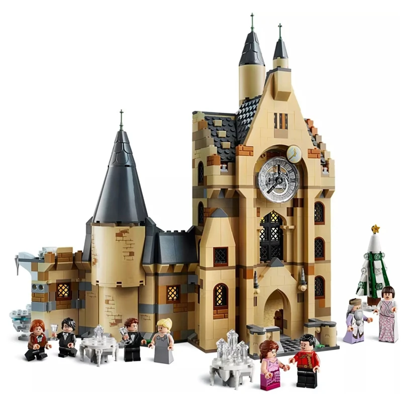 New 922PCS Hogwartsing Clock Tower Castle Villa House Compatible Legoingly Harry 75948 Building Blocks for Kids Christmas Gift
New 922PCS Hogwartsing Clock Tower Castle Villa House Compatible Legoingly Harry 75948 Building Blocks for Kids Christmas Gift