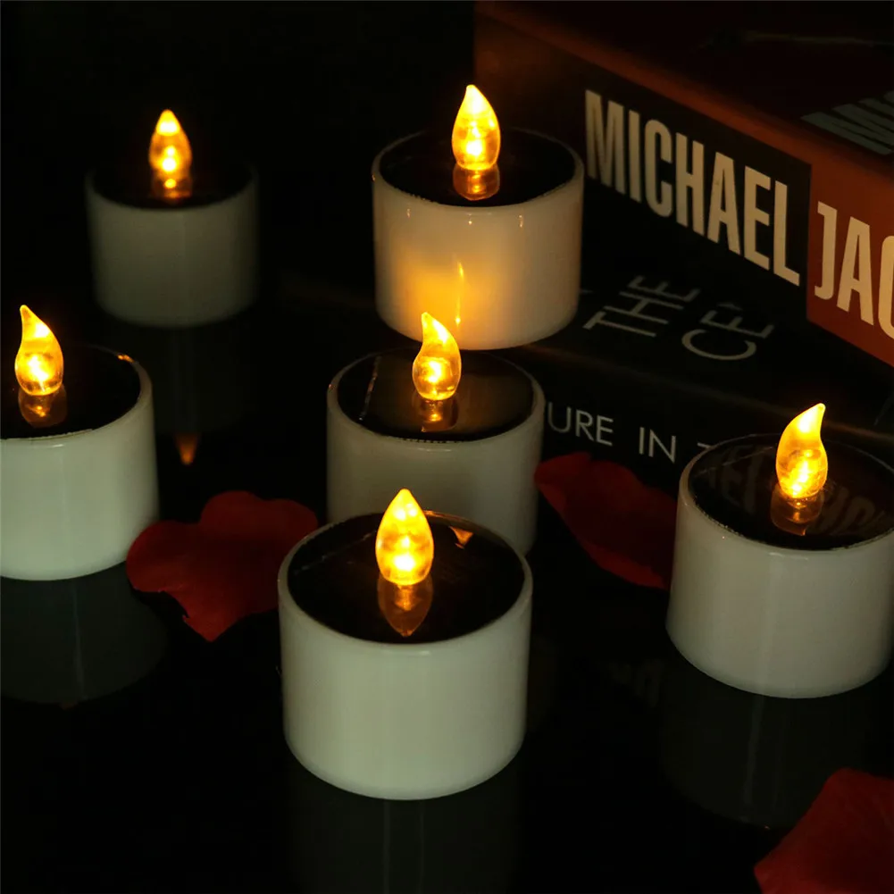 Waterproof Electric Candle Simulation Flameless Solar Powered LED Candle Light PAK55
Waterproof Electric Candle Simulation Flameless Solar Powered LED Candle Light PAK55