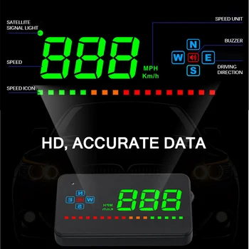 Car Auto Display Electronic HUD Windshield Projector Car Display Windshield Projector GPS HD Satellite Signal Light
Car Auto Display Electronic HUD Windshield Projector Car Display Windshield Projector GPS HD Satellite Signal Light