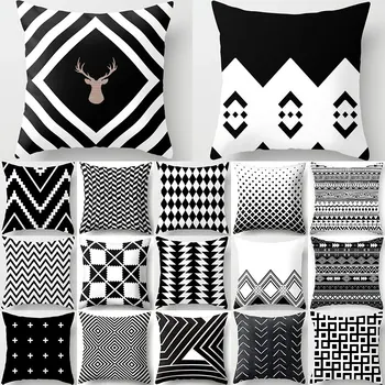 1Pcs Black White Geometric Cushion Cover Polyester Square Pillowcases Decoration Home Cars Decor Pillow Cover 45*45cm 40525
1Pcs Black White Geometric Cushion Cover Polyester Square Pillowcases Decoration Home Cars Decor Pillow Cover 45*45cm 40525