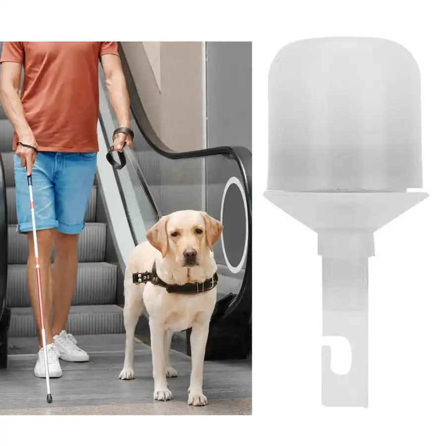 Description Picture 2 of itemElectric Plastic Cane Tip with Flashing Light Replacement Tip for Blind Elderly Cane Pole Cap Tip for Walking Stick Accessories