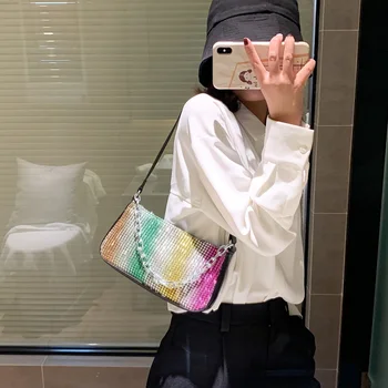 2020 Fashion Casual Chain Shoulder Messenger Bags Niche Designer Colorful Small Square Bags High Quality Women Purse and Handbag
2020 Fashion Casual Chain Shoulder Messenger Bags Niche Designer Colorful Small Square Bags High Quality Women Purse and Handbag