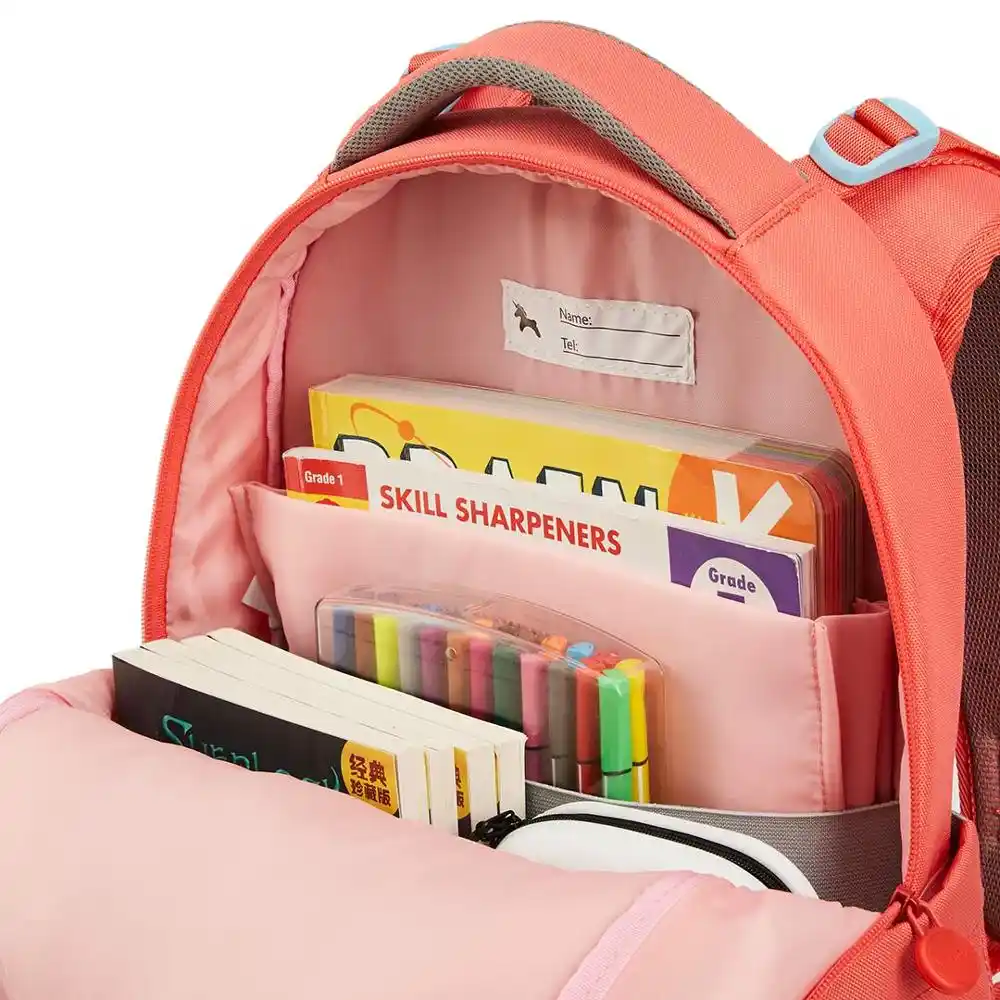school bag large capacity waterproof backpack weight schoolbag