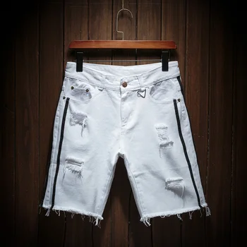 2020 Men Holes White Denim Shorts New Fashion Summer Men Cotton Short Jeans Men stretches Casual Denim Shorts
2020 Men Holes White Denim Shorts New Fashion Summer Men Cotton Short Jeans Men stretches Casual Denim Shorts