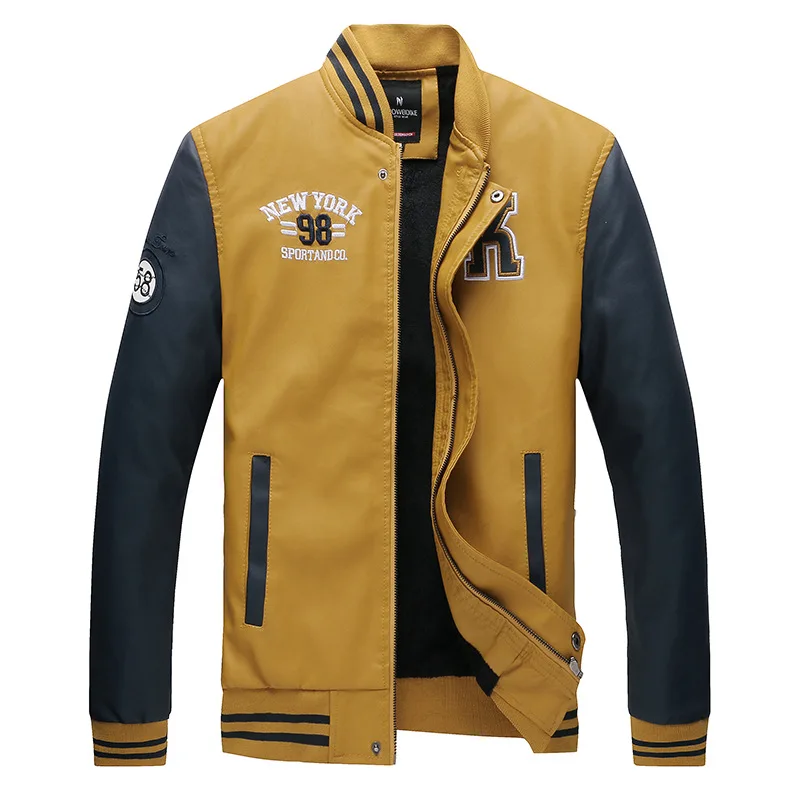 Hot Selling Leather Coat Men's Stand Collar Retro Washed PU Leather Jacket Jacket-
Hot Selling Leather Coat Men's Stand Collar Retro Washed PU Leather Jacket Jacket-