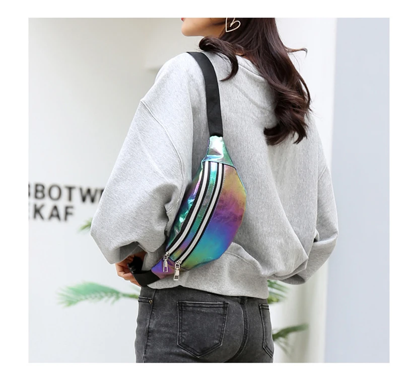 Waist Packs Laser Bag Womens Shoulder Travel Hand Bag for Girls Colorful Fanny Pack Slim Shiny Bum Hip Bag Belt Pouch Waterproof Waist Packs Laser Bag Womens Shoulder Travel Hand Bag for Girls Colorful Fanny Pack Slim Shiny Bum Hip Bag Belt Pouch Waterproof
