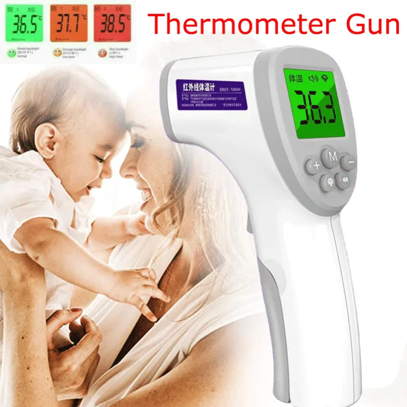 Baby Infrared Electronic Thermometer LCD Digital Non-contact IR Infrared Thermometer Forehead Temperature Meter Without Battery
Baby Infrared Electronic Thermometer LCD Digital Non-contact IR Infrared Thermometer Forehead Temperature Meter Without Battery