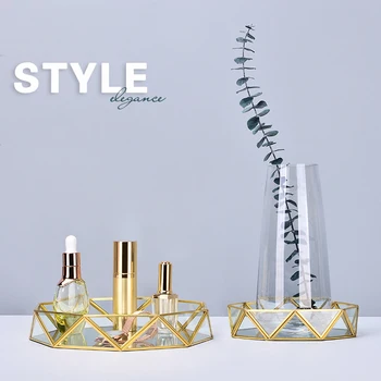 Multi-function Geometric Round Glass Jewelry Cake Dessert Plate Nordic Western Storage Tray
Multi-function Geometric Round Glass Jewelry Cake Dessert Plate Nordic Western Storage Tray