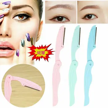1pcs Eyebrow Knife Safe Painless Portable Razor Tool Makeup Beauty Tools Facial Face Razor Eyebrow Trimmers Hair Remover Random
1pcs Eyebrow Knife Safe Painless Portable Razor Tool Makeup Beauty Tools Facial Face Razor Eyebrow Trimmers Hair Remover Random