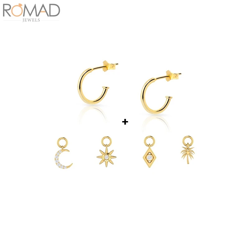 ROMAD 925 Sterling Silver Drop Earrings For Women Free Collocation Customized Earring Drops Earings Luxury Jewelry Ear Pendiente
ROMAD 925 Sterling Silver Drop Earrings For Women Free Collocation Customized Earring Drops Earings Luxury Jewelry Ear Pendiente