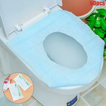 Toilet Pockets Flush Seats Cover 50 pc Sheets Pocket Size Flushable Disposable Toilet Seat Covers for Travel Toilet Seat 46x38cm
Toilet Pockets Flush Seats Cover 50 pc Sheets Pocket Size Flushable Disposable Toilet Seat Covers for Travel Toilet Seat 46x38cm