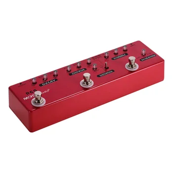 MOSKY DC5 Guitar Multi-Effects Pedal Delay + Chorus + Distortion + Overdrive + Booster + Buffer with True Bypass 6 in One
MOSKY DC5 Guitar Multi-Effects Pedal Delay + Chorus + Distortion + Overdrive + Booster + Buffer with True Bypass 6 in One