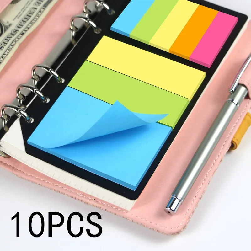 10pc B5 A5 A6 Sticky Notes Planner Schedule 6 Holes Binder Dairy Memo Divider Sticker for Loose Notebook Colored Paper Alien OPP
10pc B5 A5 A6 Sticky Notes Planner Schedule 6 Holes Binder Dairy Memo Divider Sticker for Loose Notebook Colored Paper Alien OPP