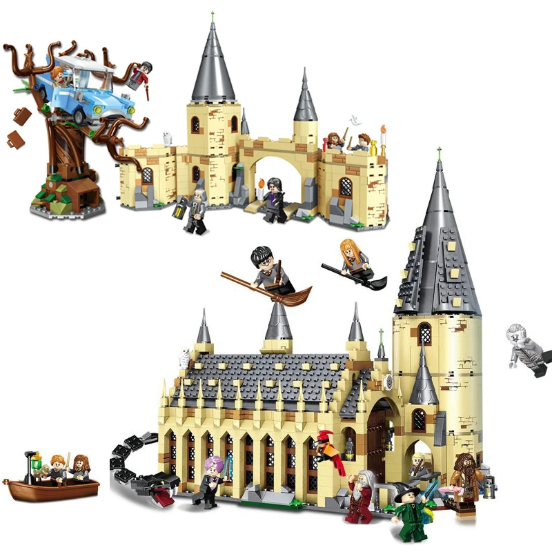 Hogwartinglys Castle House Legoings Harri Pottering Fantastic Beasts Magic School Figures Building Block Brick Educational Toys
Hogwartinglys Castle House Legoings Harri Pottering Fantastic Beasts Magic School Figures Building Block Brick Educational Toys