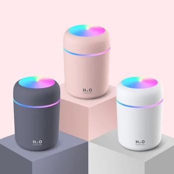 300ML USB Air Humidifer Aroma Essential Oil Diffuser with Romantic Lamp Mist Maker Aromatherapy Humidifiers for Home
300ML USB Air Humidifer Aroma Essential Oil Diffuser with Romantic Lamp Mist Maker Aromatherapy Humidifiers for Home