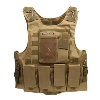 New Outdoor Men's Tactical Vest Adjustable Size Outdoor Fishing Hunting Vest Pocket Jackets Mutiple 5 Colors Sports Mesh Z0Q5 
New Outdoor Men's Tactical Vest Adjustable Size Outdoor Fishing Hunting Vest Pocket Jackets Mutiple 5 Colors Sports Mesh Z0Q5